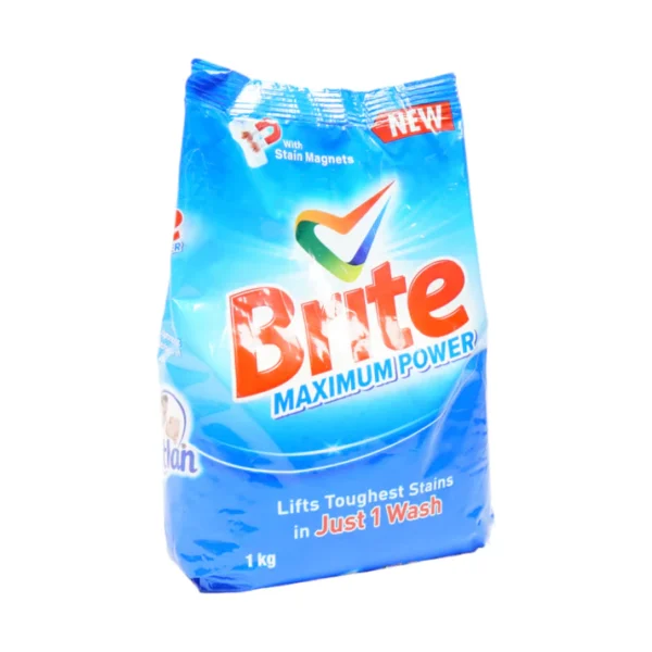 Brite Detergent Powder 1Kg