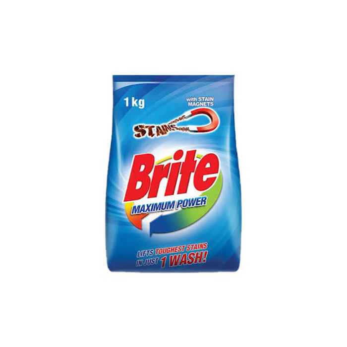 Brite Detergent Powder 1Kg
