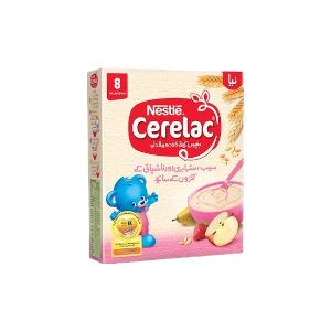 Baby Food - NESTLE CERELAC (Apple , Strawberry & Nashpati) 175g