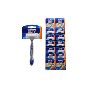 Gillet Blue 3 Razor 10P Card
