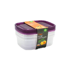 Appollo Crisper Food Container 1000ml 3pcs