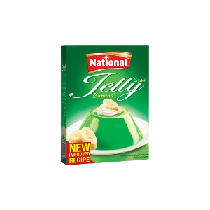 National Banana Crystal Jelly 80g