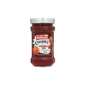 National Strawbery Jam Chunky 385g