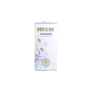 Broche Fashion Perfume Talcum Powder Large