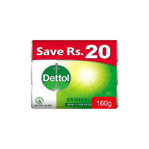 DETTOL SOAP ORIGNAL 3IN1 160G