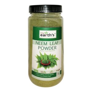 Earth's Organic Neem Leaf Powder Jar 175g
