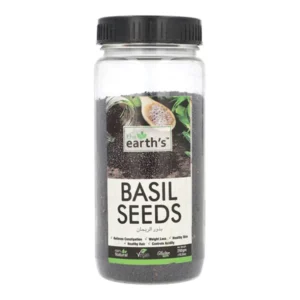 Earth's Basil Seed G/Free Jar 290g
