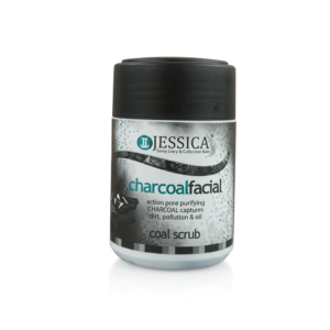 Jessica Facial Jar 250g Charcoal Scrub