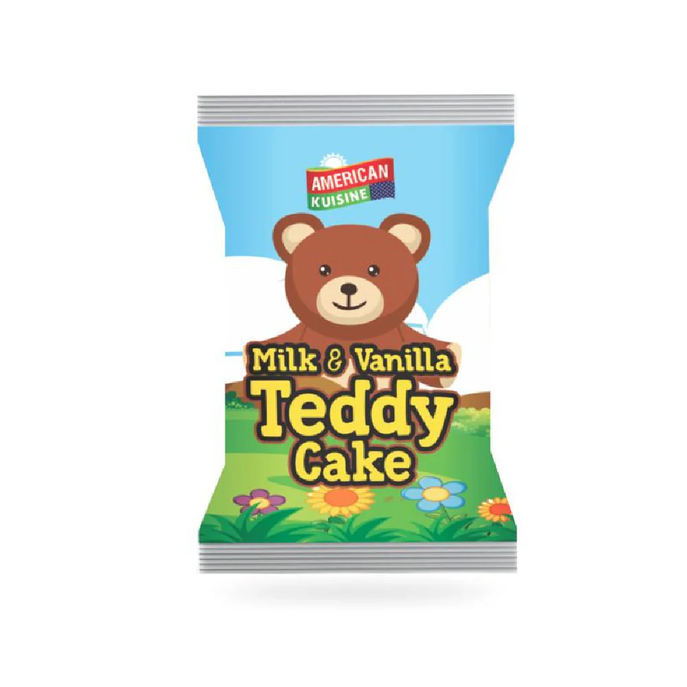American Kuisine Teddy Cake Milk & Vanila