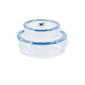 Berry 2 Pcs 2L Food Container Round With Lid