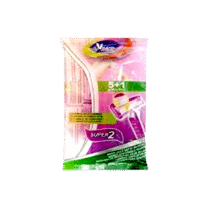 Vapa Twin Blade Ladies Razor Pouch 6'S