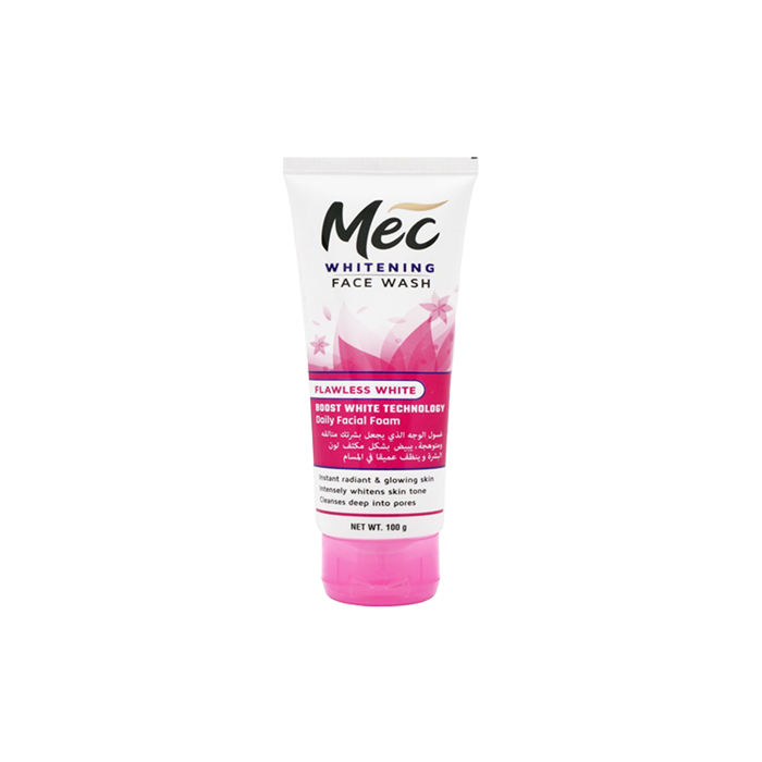 Mec Face Wash Flawless White 100g