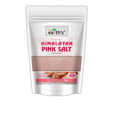 Earth's Organic Himalayan Pink Salt Fine Jar 700g