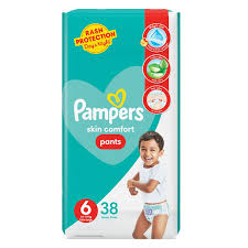 Pampers Skin Comfort Pants Size 6 (38Pcs)