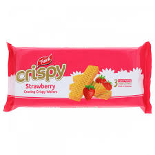 Track Crispy Wafers Strawberry 150g