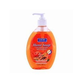 Lucky H/Wash Strawberry & Pomegrante400ml