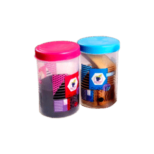 Berry Printed Jar Medium Pack Of 2