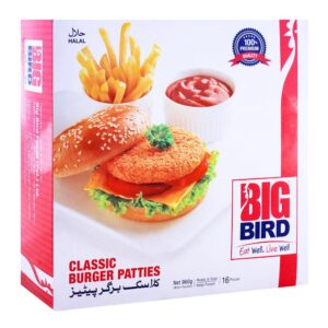 Big Bird Classic Burger Patties 960g