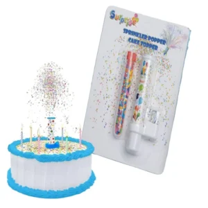 Musical Sprinkler Popper Cake Topper Happy Birthday ( 63 )