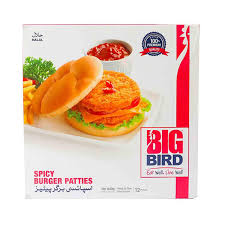 Big Bird Spicy Burger Patties 840g