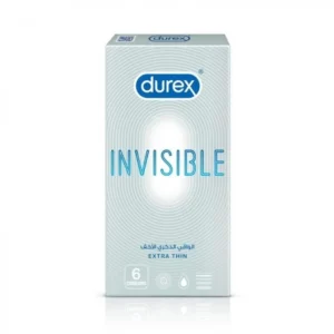 Durex Invisible White 6 Pcs White