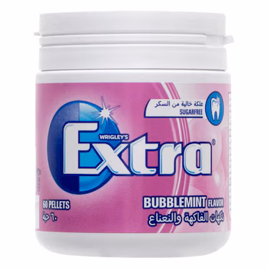 Extra Wrigley'S Bubblemlint Flavour 84g