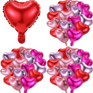 Heart Shape Baloon 100 Pcs Set 107