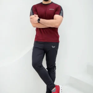 Wearium Active Burgundi Kids Dry Fit