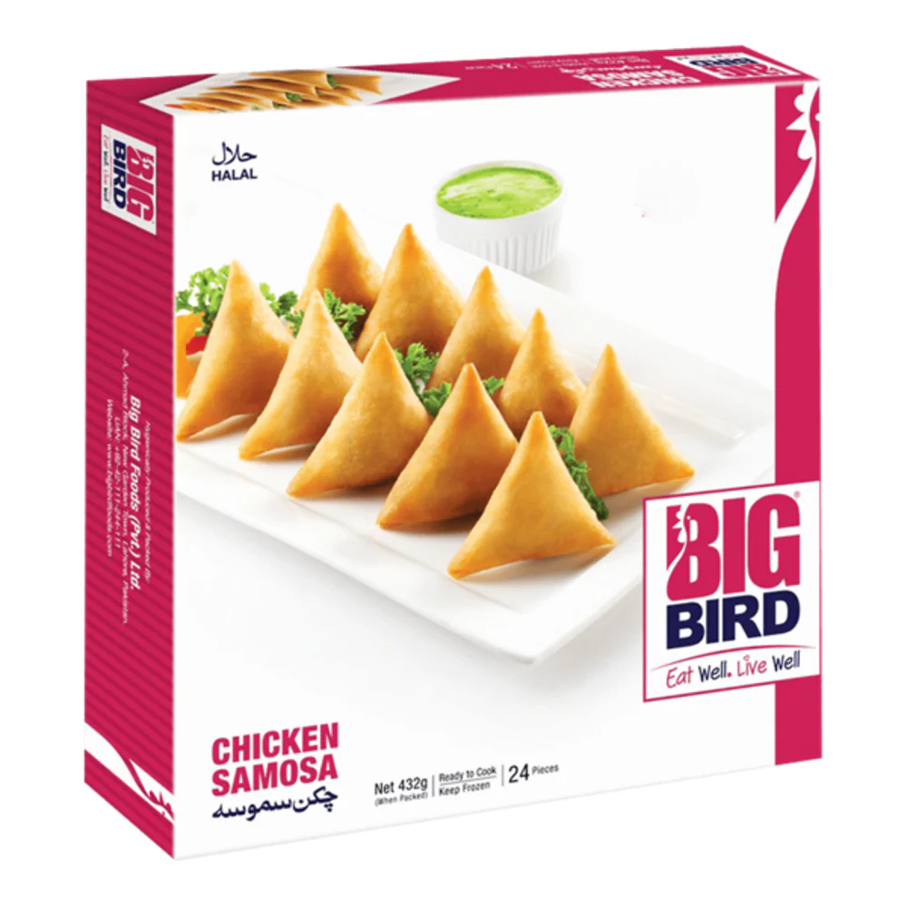 Big Bird Vegetable Samosa 432g 24 Pcs
