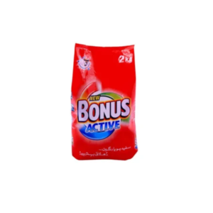 Bonus Active Dtergent Powder 2Kg Red