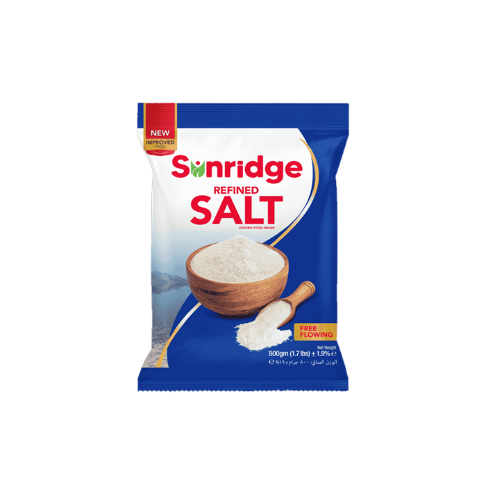Sunridge Refined Salt 800g