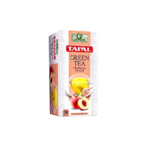 Tapal Green Tea Bag Tropical Peach 45g