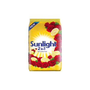 Sunlight 2In1 Rose Fresh Detergent Powder(Yellow) 760g