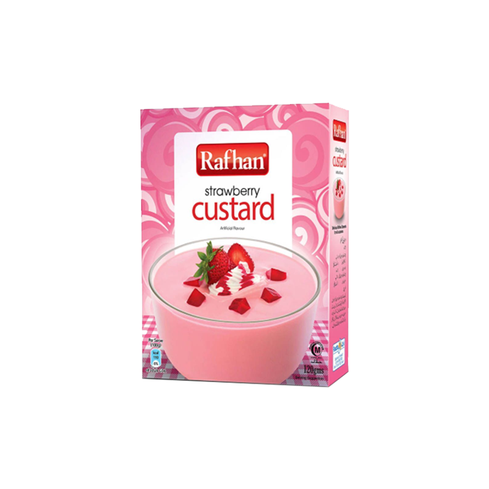 Rafhan Strawberry Custard 275g