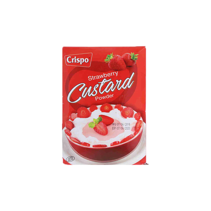 Crispo Custard Strawberry 250g