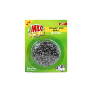 Max Scrub Stainless Steel Spiral Large