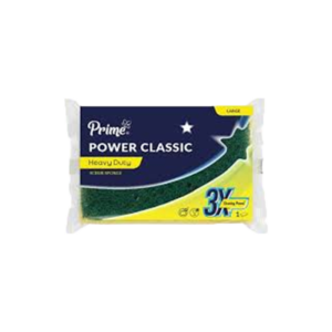 Prime Power Classic Scrub Sponge Bumper Saver 2 In 1
