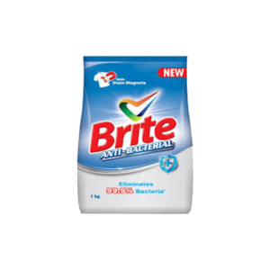 Brite Anti-Bacterial Detergent Powder 1Kg