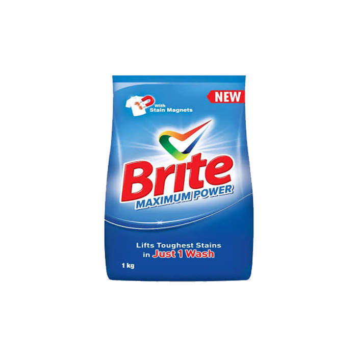 Brite Detergent Powder 1Kg Promo