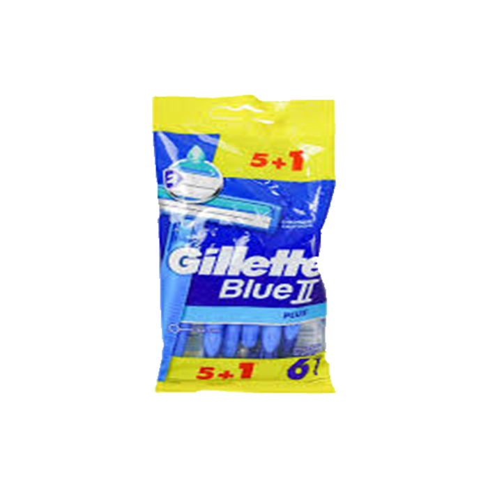 Gillette Blue 2+Razor 6P Pouch