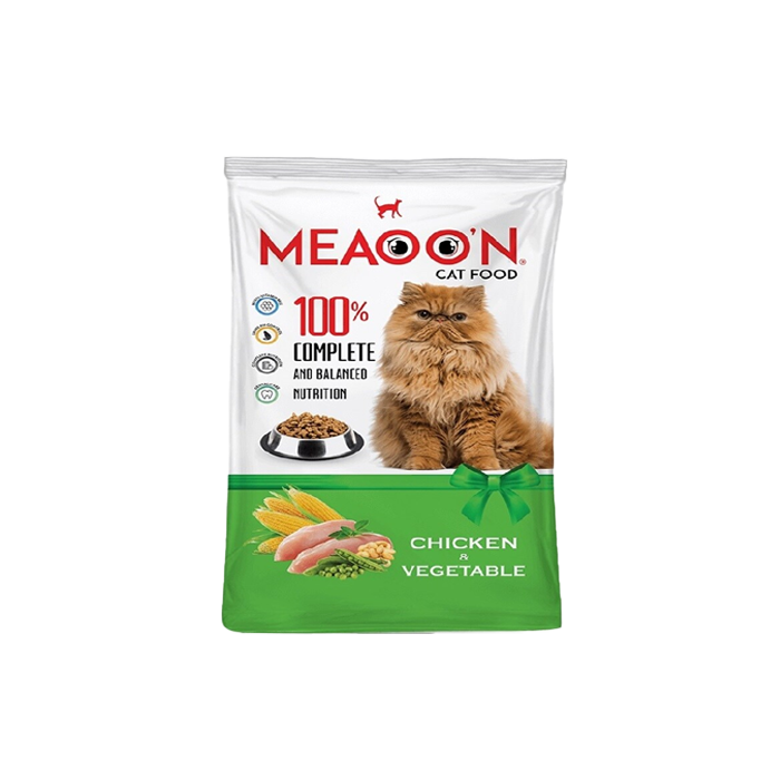 Meaoon Cat Food Snacks Chicken & Vegetable 400g