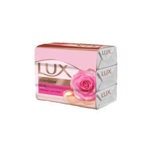 Lux Rose Glow 3In1 Soap (Pink) 128g