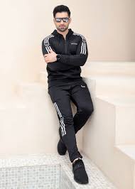 Wearium Track Suit Male Black