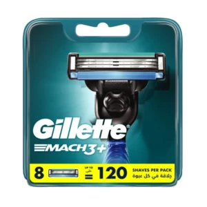 Gillette Mach3+ Blade 8Pcs