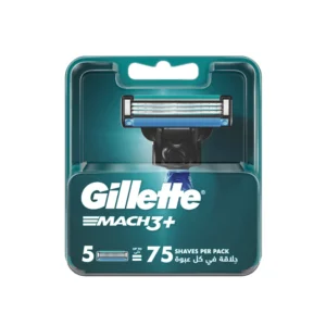 Gillette Mach3+ Blade 5Pcs