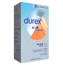 Durex Air Large Wide Fit 10 Pcs