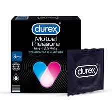 Durex Mutal Pleasure 3 Pcs(Imp)