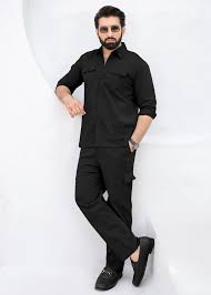 Wearium Matt Black- Safari Suit