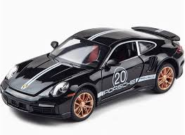 Pull Back Metal Car With Light/Sound 1:32 Porsche 911(3
