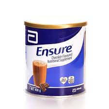 Ensure Chocolate Flavored Milk Powder 400G Tin